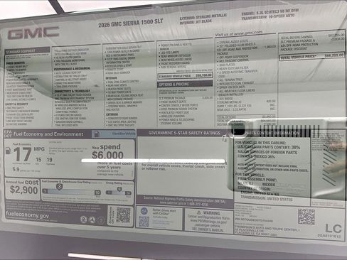 New 2026 GMC Sierra 1500 SLT image 21