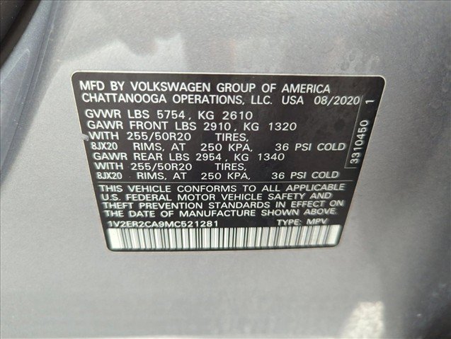Used 2021 Volkswagen Atlas SEL FWD image 23
