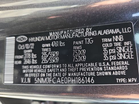 Used 2023 Hyundai Tucson SEL w/ Convenience Package AWD/4WD image 39