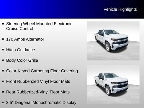 Used 2020 Chevrolet Silverado 1500 Custom w/ Trailering Package AWD/4WD image 20