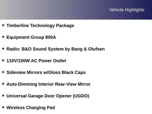 Used 2024 Ford Explorer Timberline w/ Timberline Technology Package image 9