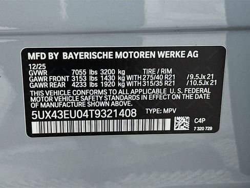 New 2026 BMW X5 xDrive50e w/ M Sport Package image 24