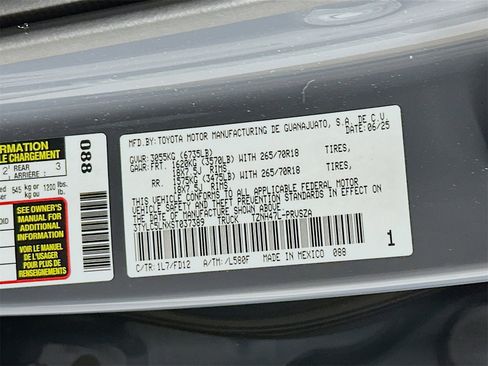 New 2025 Toyota Tacoma TRD Off-Road image 33