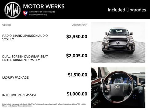Used 2014 Lexus LX 570 4WD w/ Luxury Package image 4