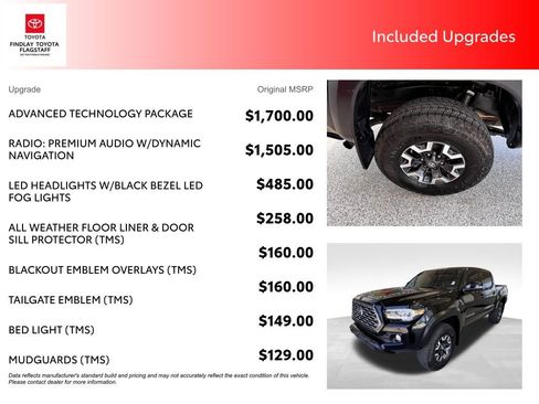 Certified 2023 Toyota Tacoma TRD Off-Road w/ Advanced Technology Package AWD/4WD image 6