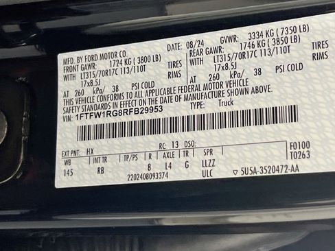 Used 2024 Ford F150 Raptor AWD/4WD image 33