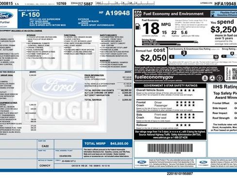 Used 2017 Ford F150 XLT w/ Equipment Group 302A Luxury RWD image 4