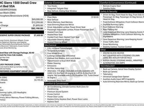Used 2023 GMC Sierra 1500 Denali AWD/4WD image 7