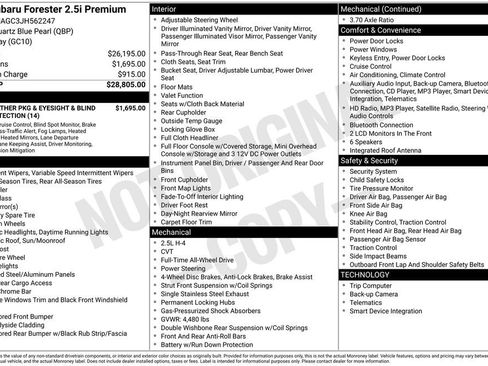 Used 2018 Subaru Forester 2.5i Premium image 10