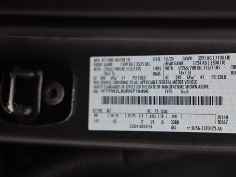 Certified 2024 Ford F150 XLT w/ FX4 Off-Road Package image 41