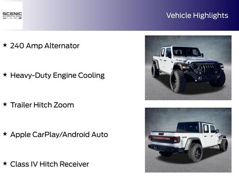 Used 2021 Jeep Gladiator Rubicon w/ Trailer Tow Package image 10