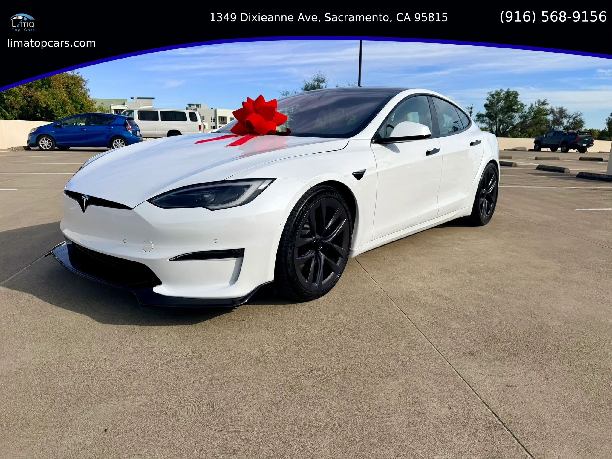 Used 2022 Tesla Model S Standard Range AWD/4WD image 1