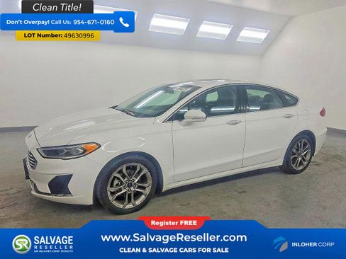 Used 2019 Ford Fusion SEL image 1