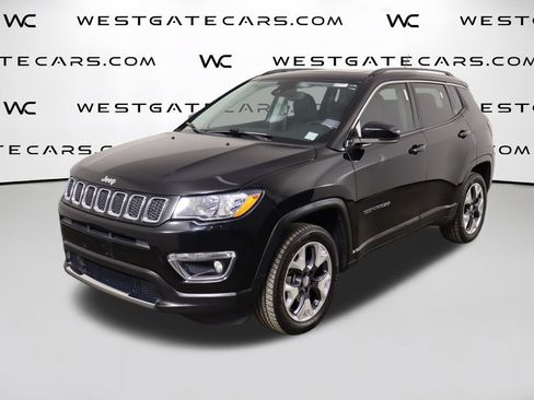 Used 2021 Jeep Compass Limited w/ Sun and Sound Group AWD/4WD image 1