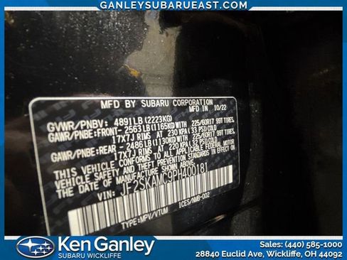 Certified 2023 Subaru Forester Wilderness image 27