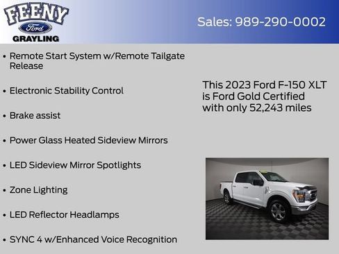 Used 2023 Ford F150 XLT w/ Equipment Group 302A High AWD/4WD image 28