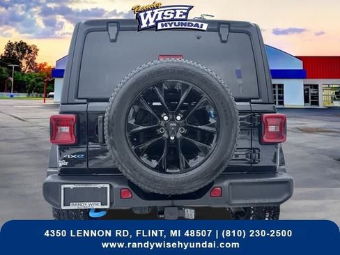 Used 2022 Jeep Wrangler Unlimited Sahara 4xe w/ Cold Weather Group image 7