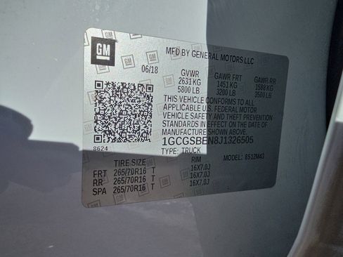 Used 2018 Chevrolet Colorado W/T w/ WT Convenience Package image 34