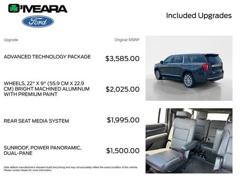 Used 2024 GMC Yukon XL Denali w/ Advanced Technology Package AWD/4WD image 4