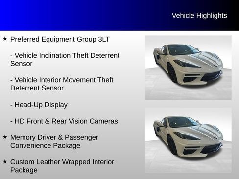 Used 2021 Chevrolet Corvette Stingray Premium Conv w/ Z51 Performance Package RWD image 20
