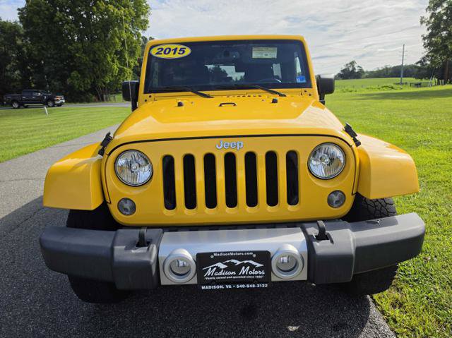 Used 2015 Jeep Wrangler Unlimited Sahara w/ Max Tow Package AWD/4WD image 3