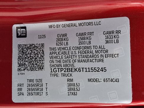 New 2026 GMC Canyon Elevation w/ Convenience Package image 10