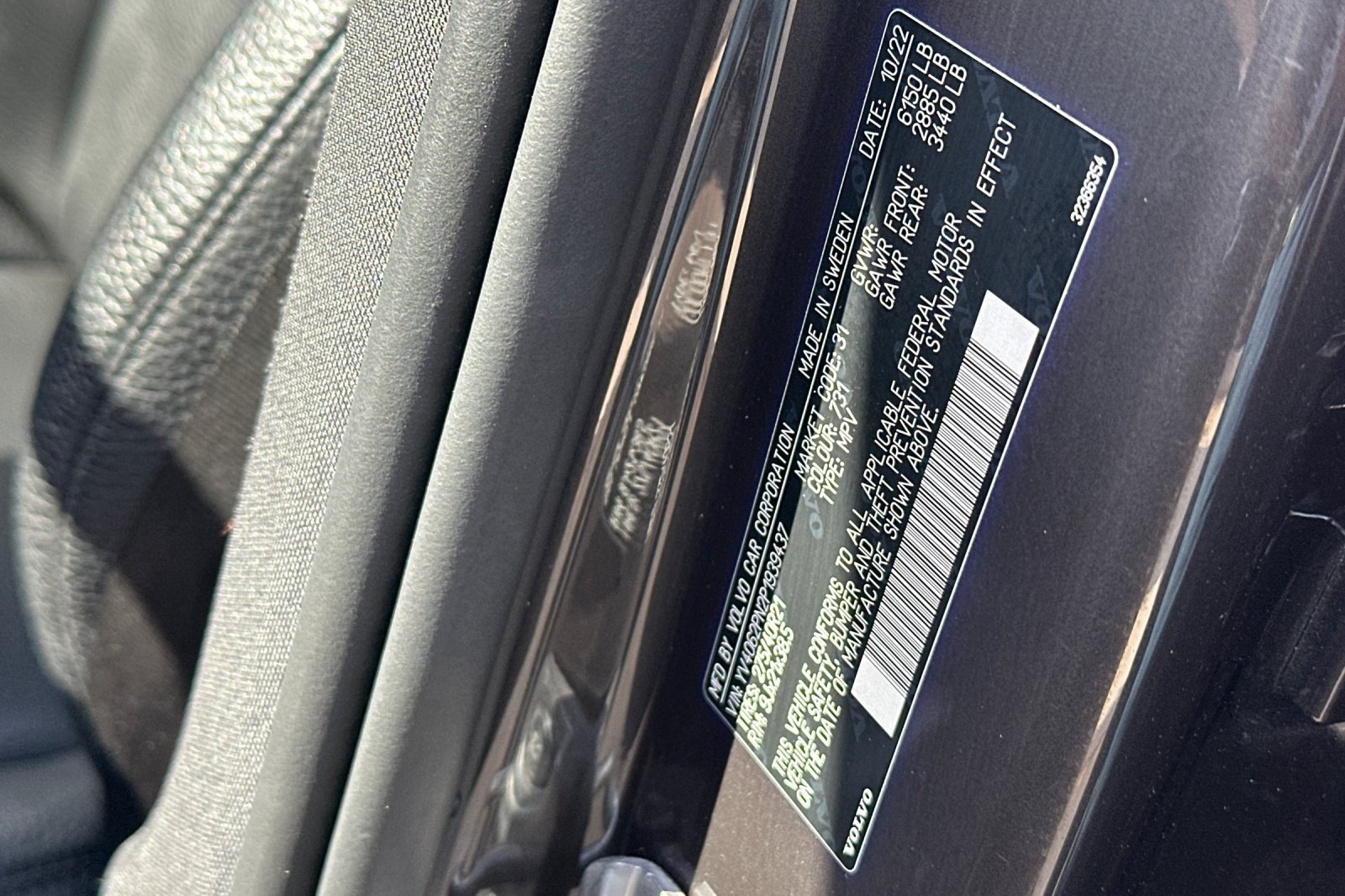 Certified 2023 Volvo XC90 B6 Plus w/ Protection Package Premier AWD/4WD image 30