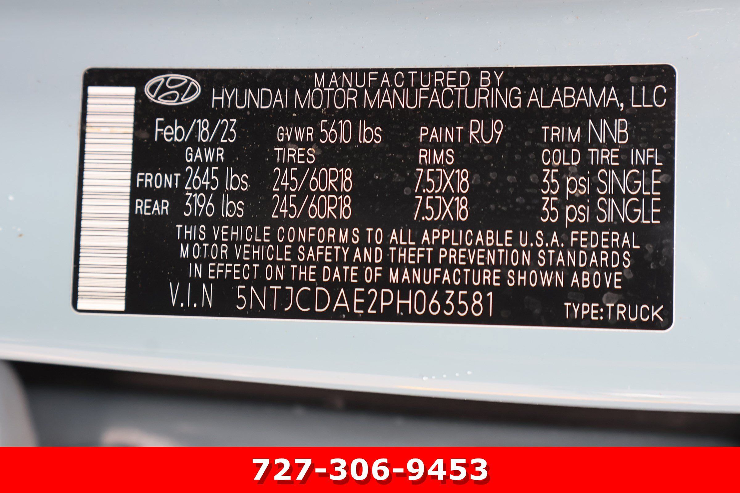 Used 2023 Hyundai Santa Cruz SEL w/ Activity Package AWD/4WD image 27