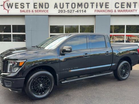 Used 2019 Nissan Titan SL w/ Midnight Edition AWD/4WD image 1