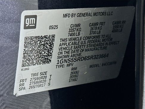 Used 2025 Chevrolet Tahoe Premier image 12