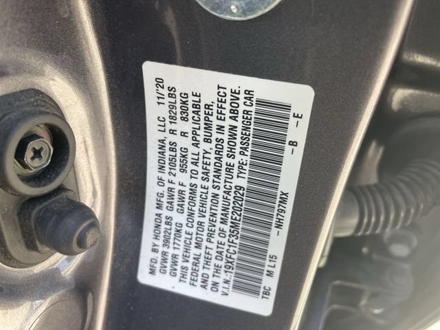 Used 2021 Honda Civic EX image 33