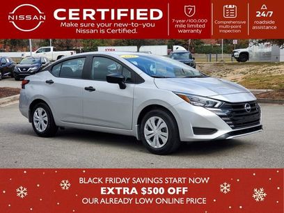Certified 2025 Nissan Versa S w/ Trunk Package