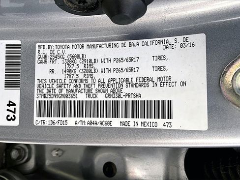 Used 2016 Toyota Tacoma TRD Sport image 37