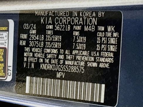 Certified 2025 Kia Sorento SX Prestige AWD/4WD image 27