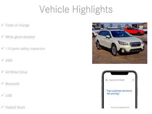 Used 2019 Subaru Outback 2.5i Touring w/ Popular Package #3A image 6