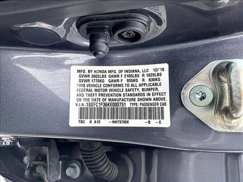 Used 2019 Honda Civic EX image 30