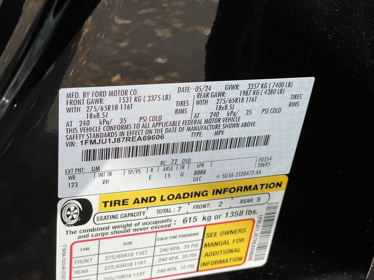 Used 2024 Ford Expedition XLT AWD/4WD image 28