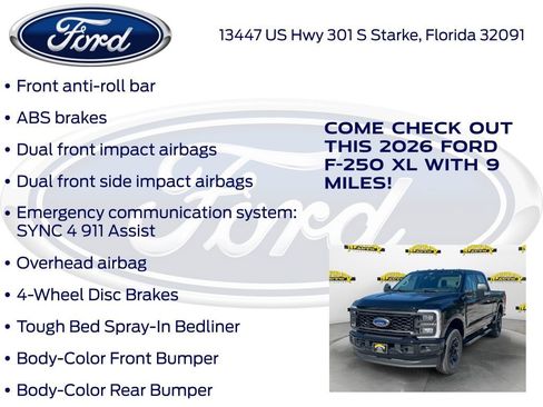 New 2026 Ford F250 XL w/ STX Appearance Package image 30