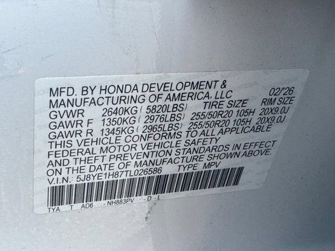 Certified 2026 Acura MDX SH-AWD w/ Advance Package image 26
