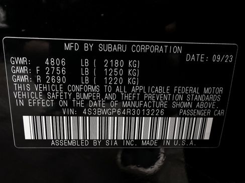 Used 2024 Subaru Legacy Touring XT AWD/4WD image 13