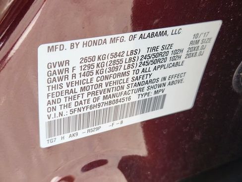 Used 2017 Honda Pilot Touring image 18