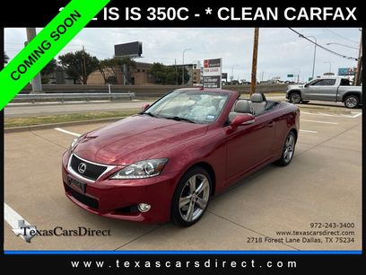 Used 2012 Lexus IS 350C w/ Luxury Pkg