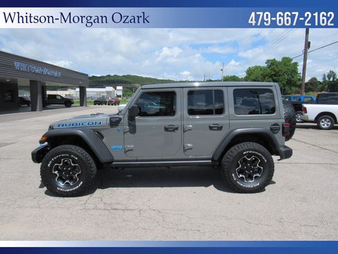 Used 2021 Jeep Wrangler Unlimited Rubicon 4xe w/ Steel Bumper Group AWD/4WD image 8