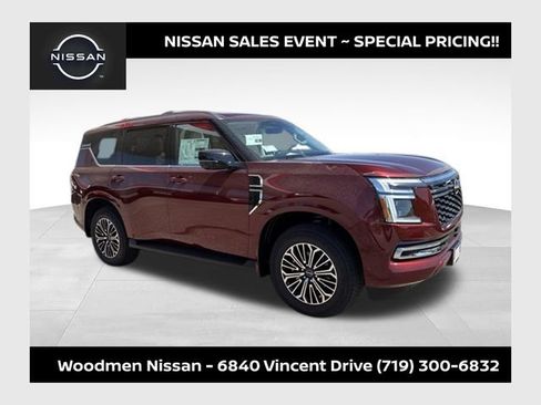 New 2026 Nissan Armada Platinum w/ Accent Package AWD/4WD image 1