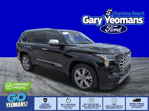Used 2025 Toyota Sequoia Capstone AWD/4WD image 1