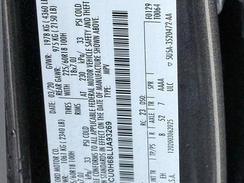 Used 2020 Ford Escape SEL image 33