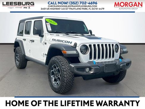 Used 2022 Jeep Wrangler Unlimited Rubicon 4xe AWD/4WD image 1