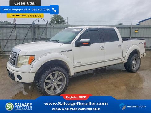 Used 2012 Ford F150 Platinum AWD/4WD image 1
