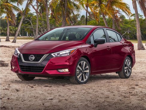 Used 2021 Nissan Versa SV FWD image 1