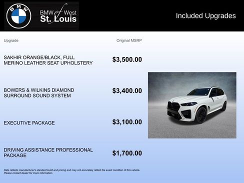 Used 2024 BMW X5 M Competition w/ Executive Package AWD/4WD image 20